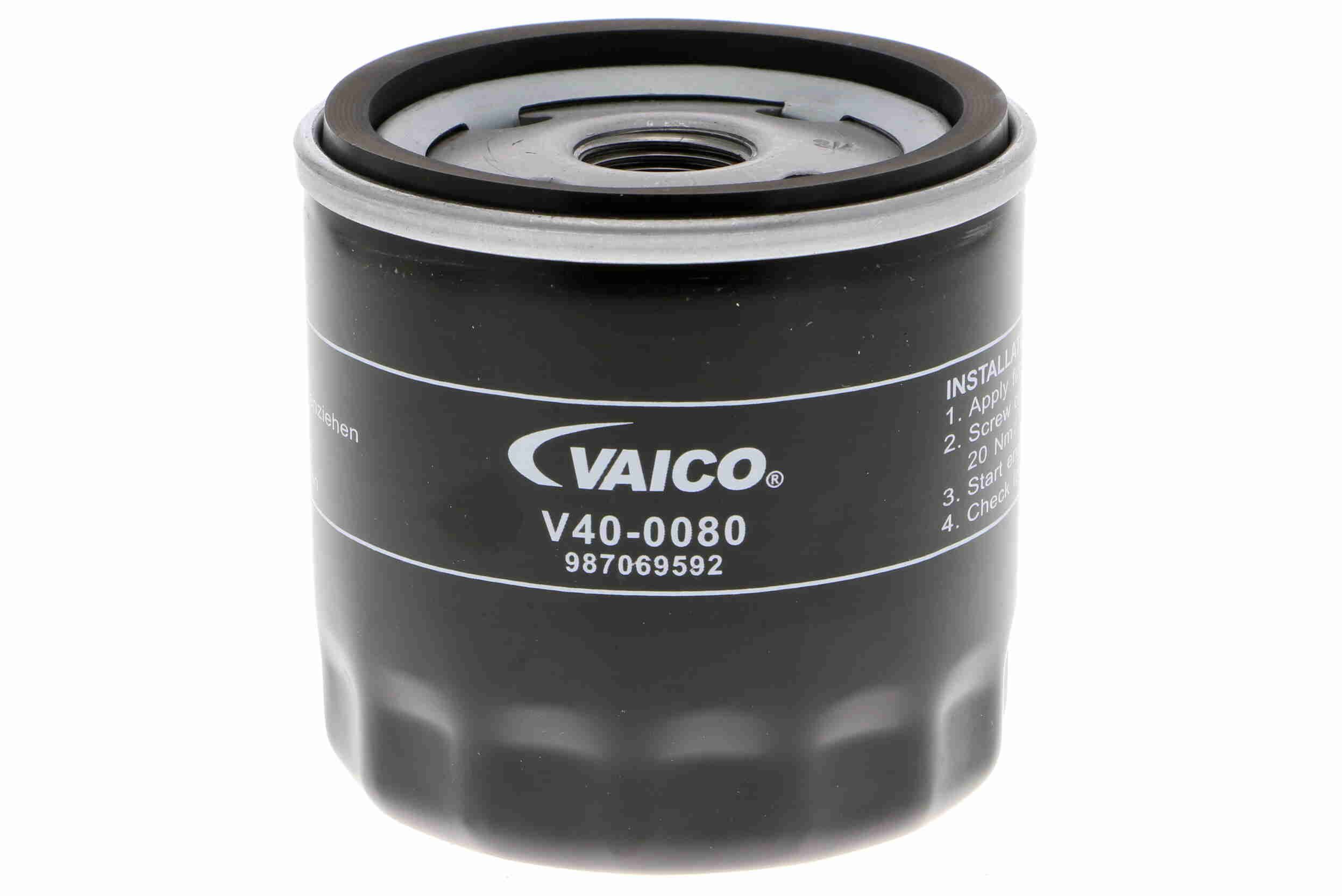 Alyvos filtras VAICO V40-0080