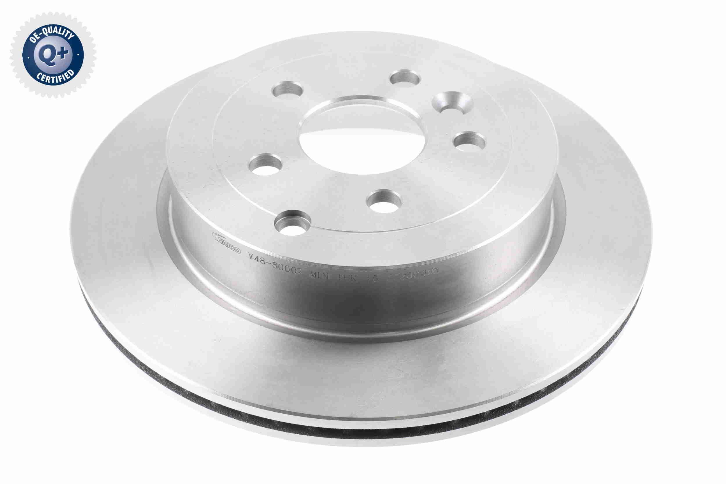 Stabdžių diskas VAICO V48-80007