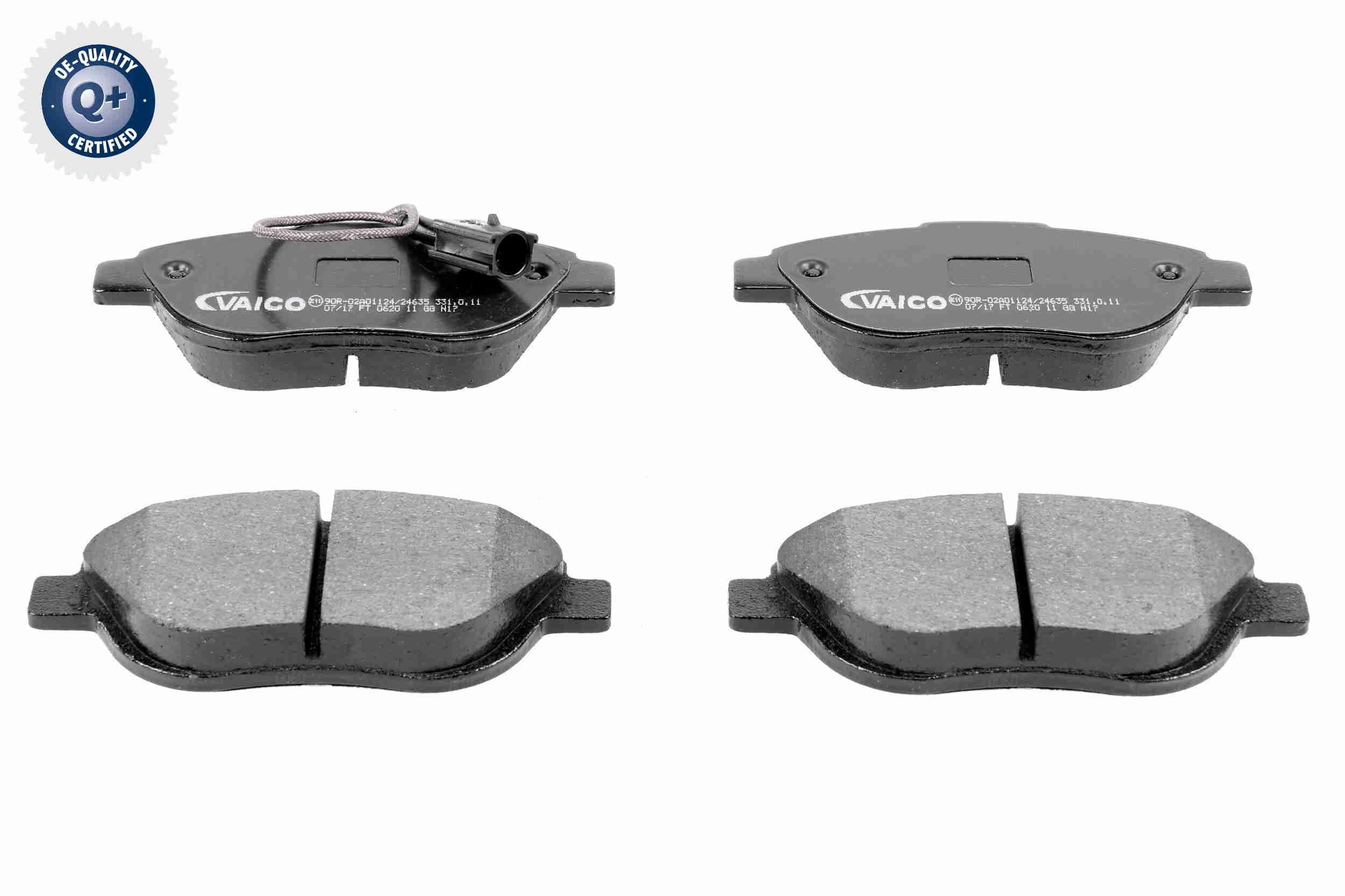 Stabdžių trinkelių rinkinys, diskinis stabdys VAICO V22-0133