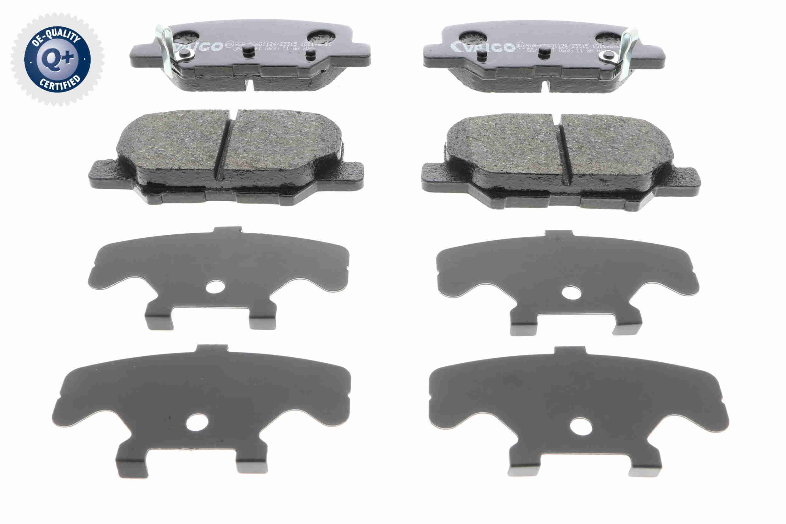 Stabdžių trinkelių rinkinys, diskinis stabdys VAICO V22-0466