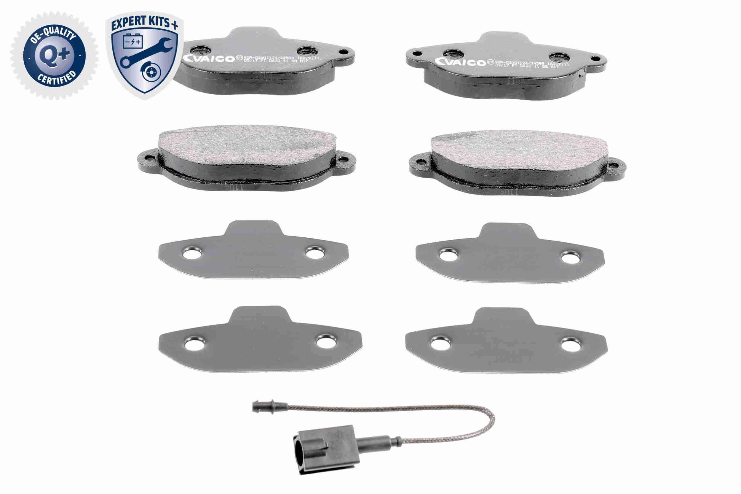 Stabdžių trinkelių rinkinys, diskinis stabdys VAICO V24-0028