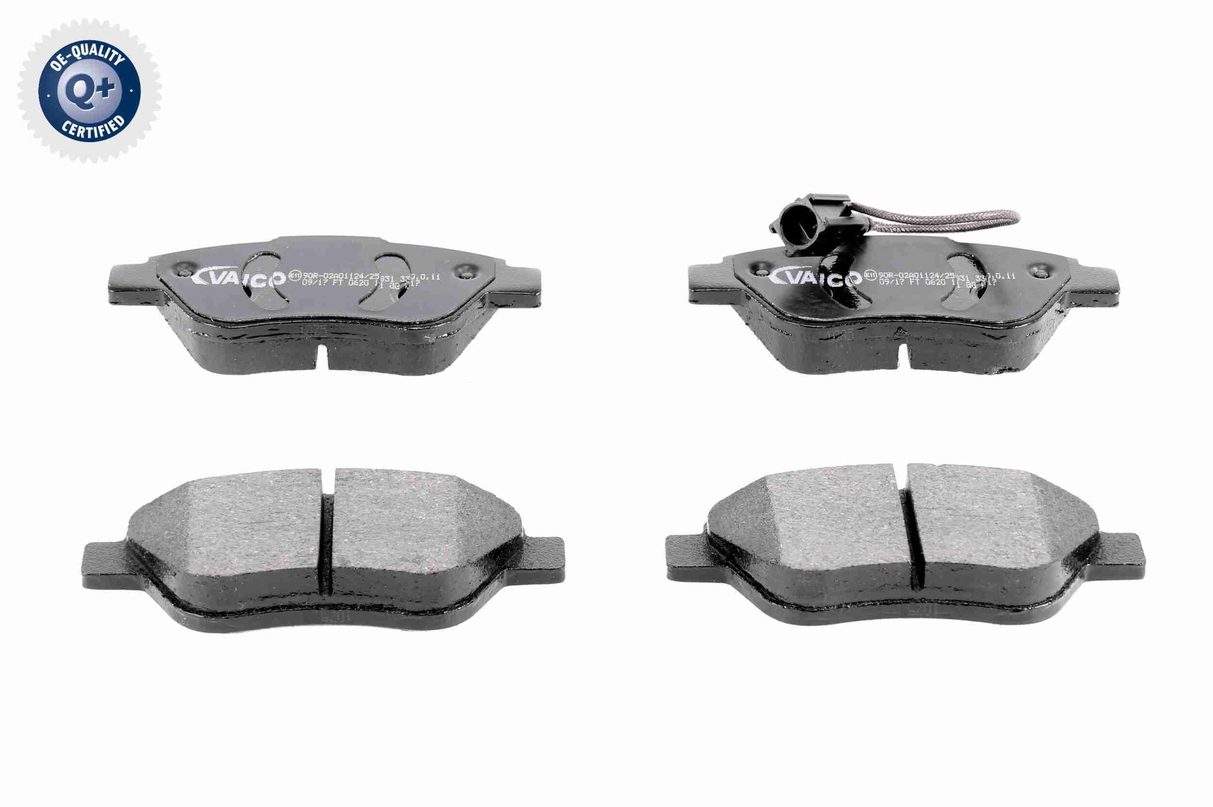 Stabdžių trinkelių rinkinys, diskinis stabdys VAICO V24-0064