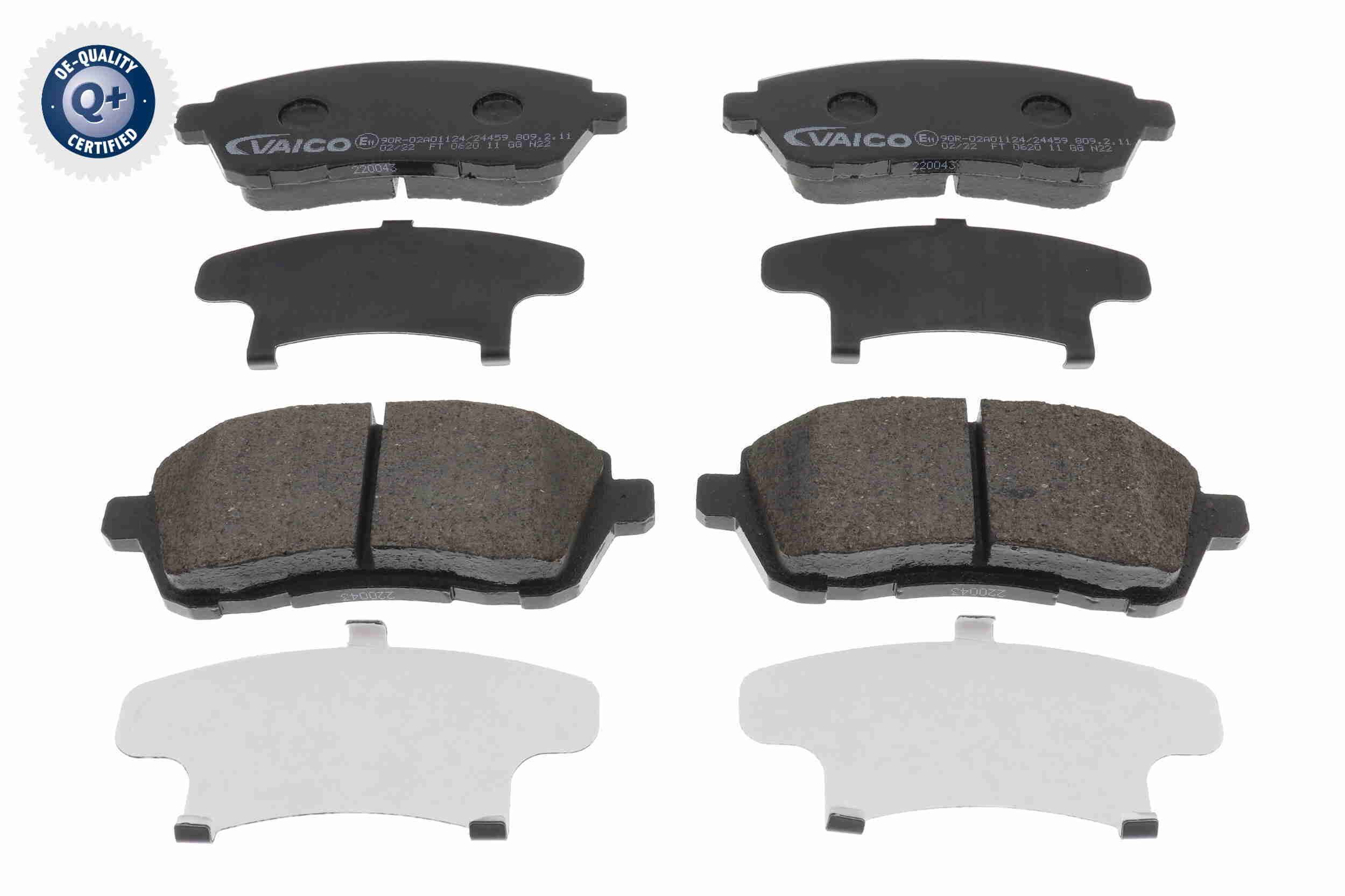 Stabdžių trinkelių rinkinys, diskinis stabdys VAICO V25-1177