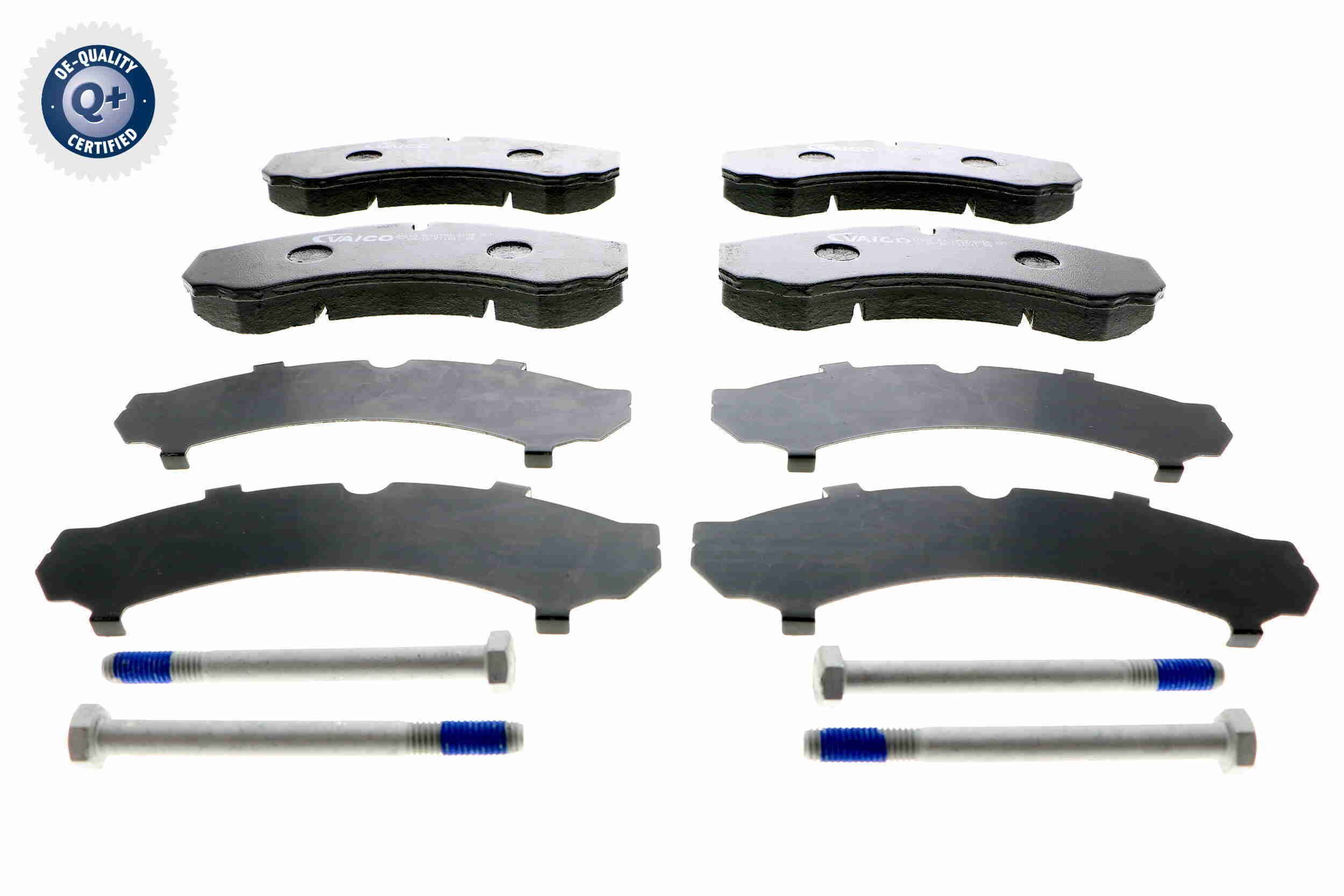 Stabdžių trinkelių rinkinys, diskinis stabdys VAICO V27-0002