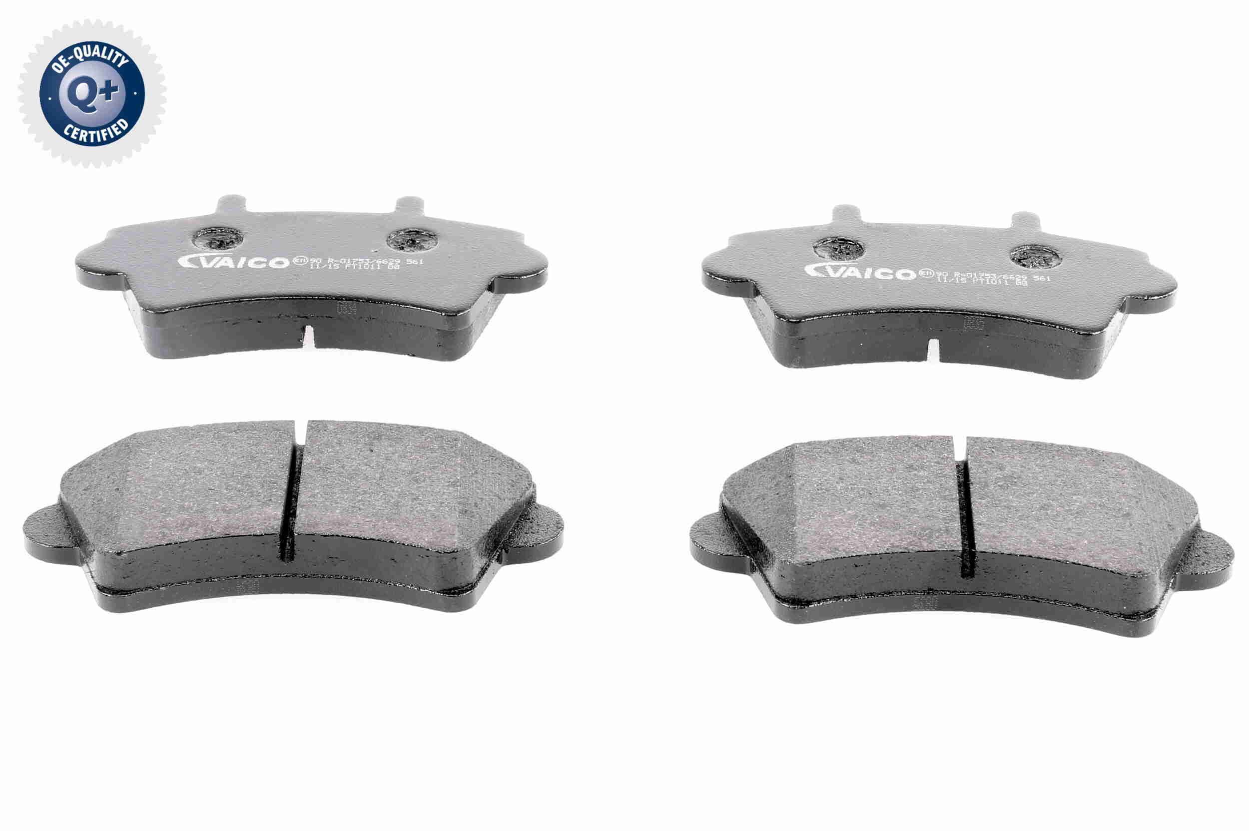 Stabdžių trinkelių rinkinys, diskinis stabdys VAICO V40-8034