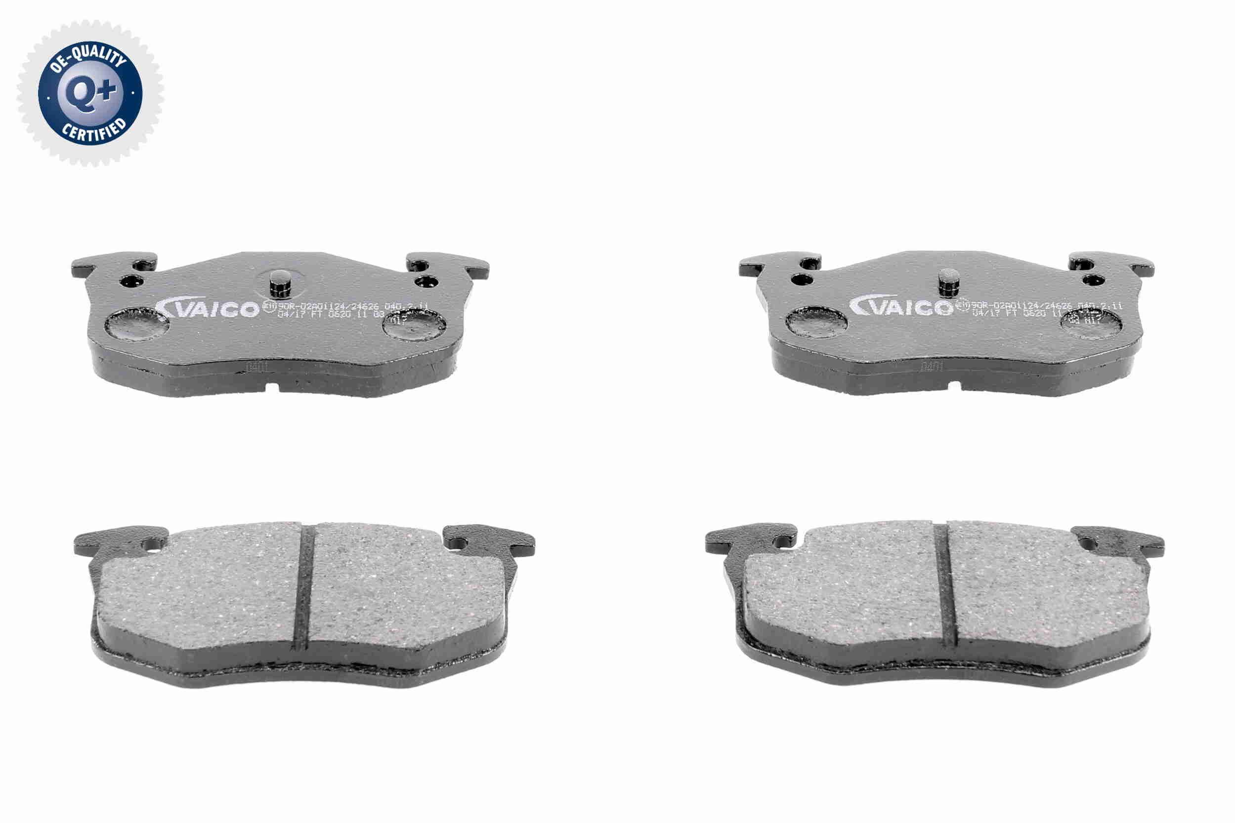 Stabdžių trinkelių rinkinys, diskinis stabdys VAICO V46-0162