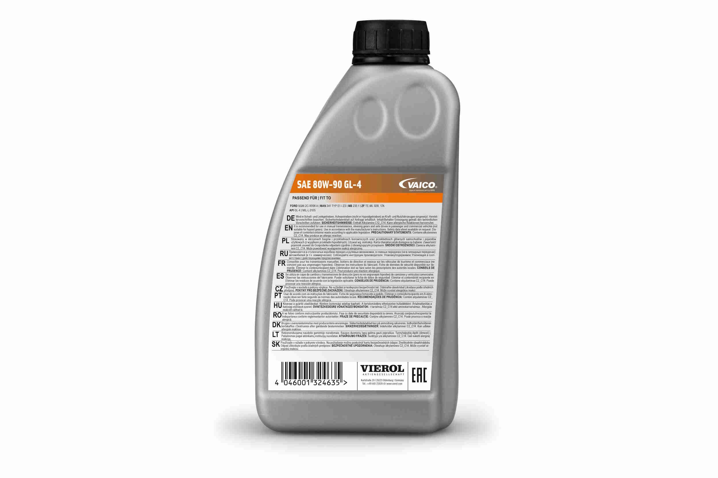 Neautomatinės transmisijos alyva VAICO V60-0044