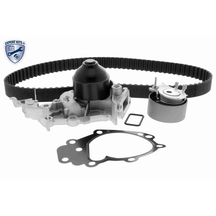 Vandens siurblio ir paskirstymo diržo komplektas VAICO V46-50023-BEK