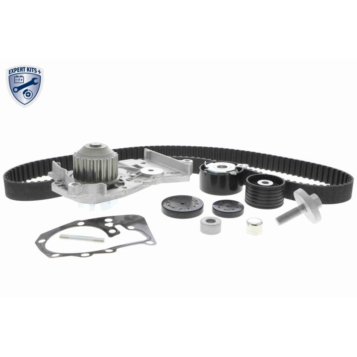 Vandens siurblio ir paskirstymo diržo komplektas VAICO V46-50024-BEK