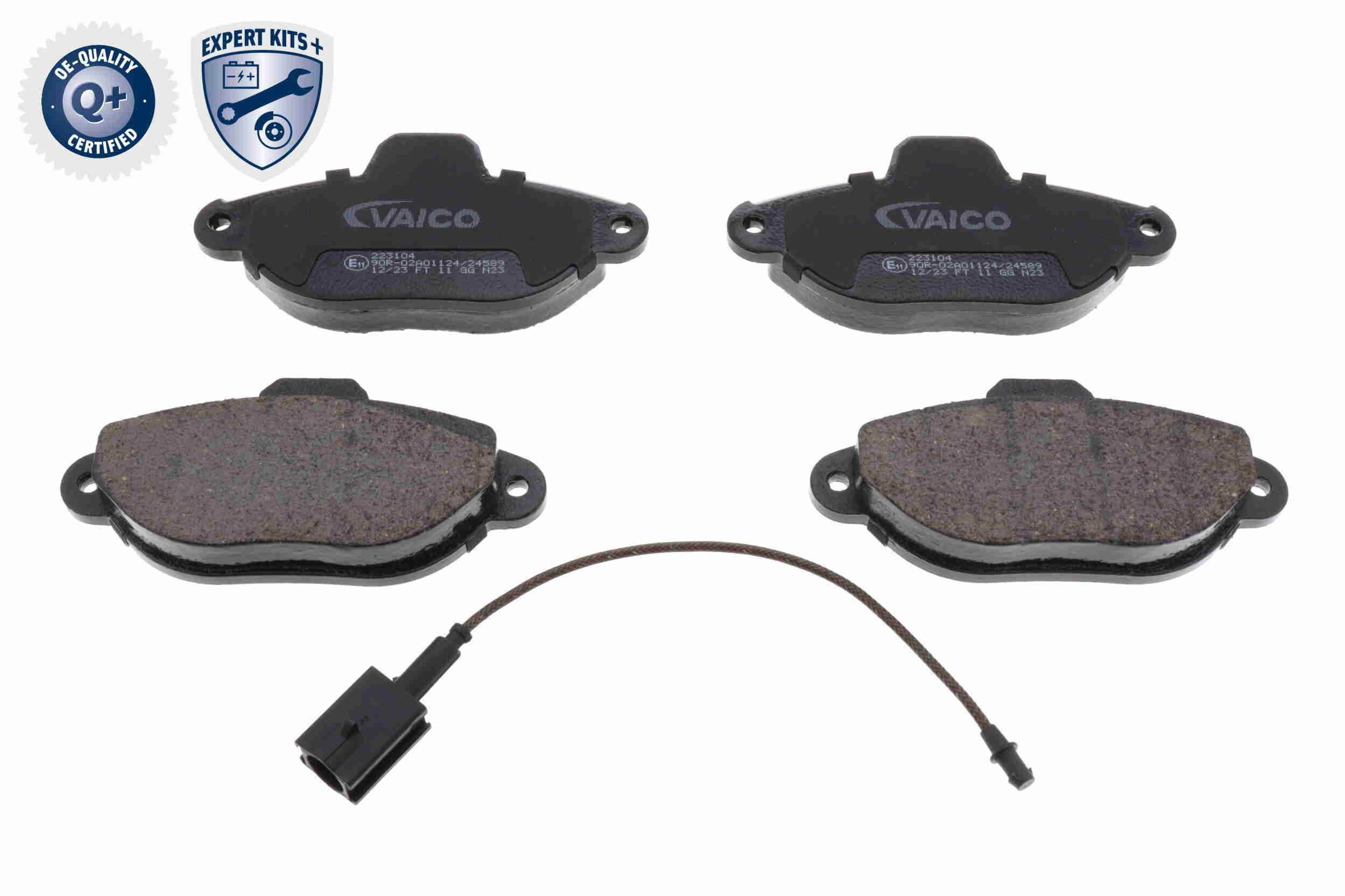 Stabdžių rinkinys, diskiniai stabdžiai VAICO V24-1174