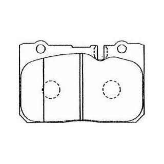 Stabdžių trinkelių rinkinys, diskinis stabdys AISIN A1N025