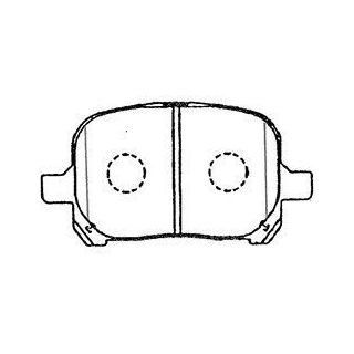 Stabdžių trinkelių rinkinys, diskinis stabdys AISIN A1N097