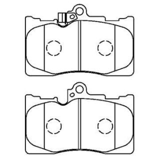 Stabdžių trinkelių rinkinys, diskinis stabdys AISIN A1N166