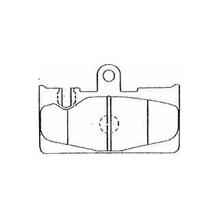 Stabdžių trinkelių rinkinys, diskinis stabdys AISIN A2N010