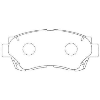 Stabdžių trinkelių rinkinys, diskinis stabdys AISIN ASN-157