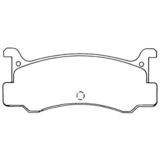 Stabdžių trinkelių rinkinys, diskinis stabdys AISIN ASN-164