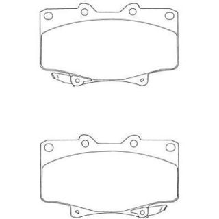 Stabdžių trinkelių rinkinys, diskinis stabdys AISIN ASN-202