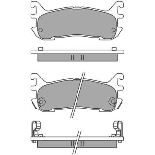Stabdžių trinkelių rinkinys, diskinis stabdys AISIN ASN-2165