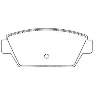 Stabdžių trinkelių rinkinys, diskinis stabdys AISIN ASN-224