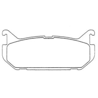 Stabdžių trinkelių rinkinys, diskinis stabdys AISIN ASN-241