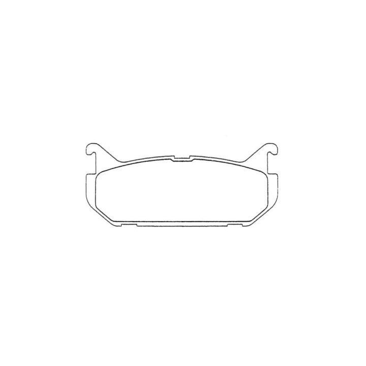 Stabdžių trinkelių rinkinys, diskinis stabdys AISIN ASN-241