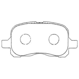 Stabdžių trinkelių rinkinys, diskinis stabdys AISIN ASN-267