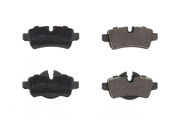 Stabdžių trinkelių rinkinys, diskinis stabdys AISIN BPBM-2009