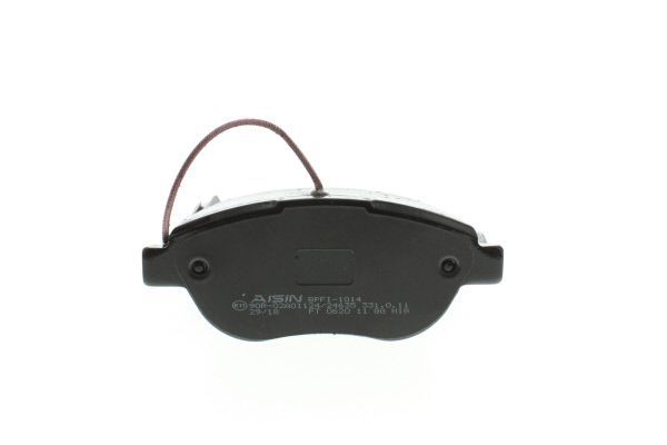 Stabdžių trinkelių rinkinys, diskinis stabdys AISIN BPFI-1014