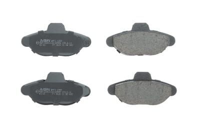 Stabdžių trinkelių rinkinys, diskinis stabdys AISIN BPFI-1059