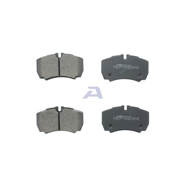 Stabdžių trinkelių rinkinys, diskinis stabdys AISIN BPFO-2011