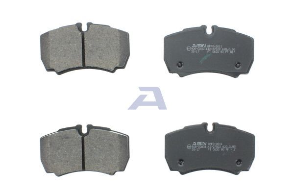 Stabdžių trinkelių rinkinys, diskinis stabdys AISIN BPFO-2011