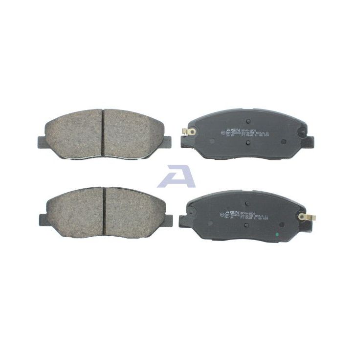 Stabdžių trinkelių rinkinys, diskinis stabdys AISIN BPHY-1008