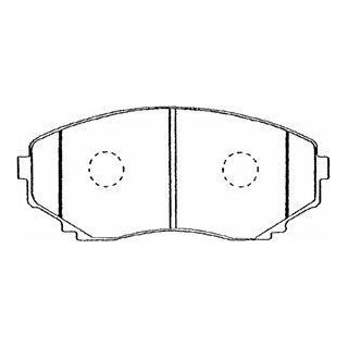 Stabdžių trinkelių rinkinys, diskinis stabdys AISIN BPMZ-1911