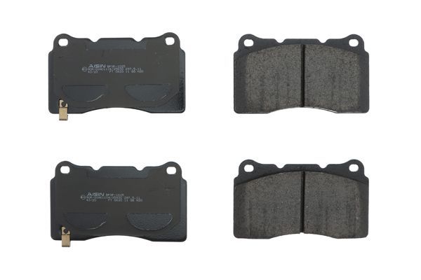 Stabdžių trinkelių rinkinys, diskinis stabdys AISIN BPOP-1025