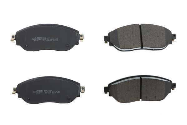 Stabdžių trinkelių rinkinys, diskinis stabdys AISIN BPRE-1027