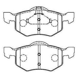 Stabdžių trinkelių rinkinys, diskinis stabdys AISIN E1N066
