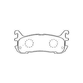 Stabdžių trinkelių rinkinys, diskinis stabdys AISIN E2N029