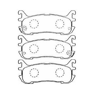 Stabdžių trinkelių rinkinys, diskinis stabdys AISIN E2N030