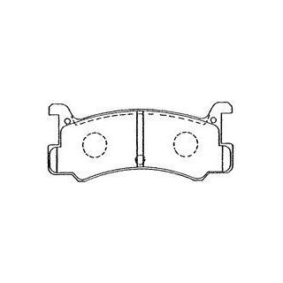 Stabdžių trinkelių rinkinys, diskinis stabdys AISIN E2N032