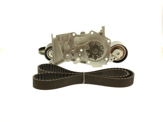 Vandens siurblio ir paskirstymo diržo komplektas AISIN TKN-906