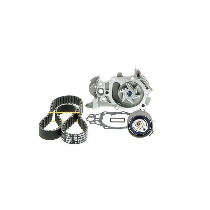 Vandens siurblio ir paskirstymo diržo komplektas AISIN TKR-901