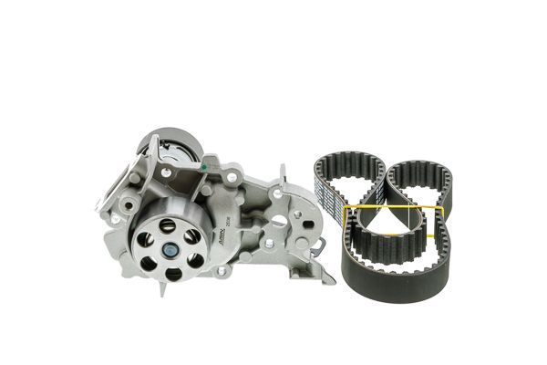 Vandens siurblio ir paskirstymo diržo komplektas AISIN TKR-901