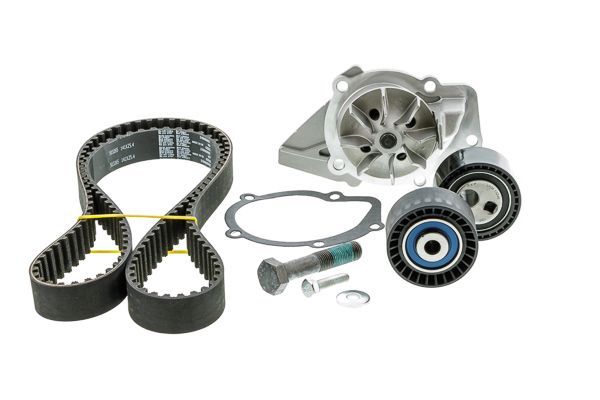 Vandens siurblio ir paskirstymo diržo komplektas AISIN TKS-901