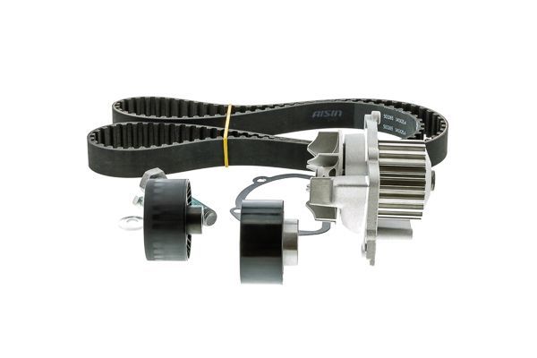 Vandens siurblio ir paskirstymo diržo komplektas AISIN TKS-901