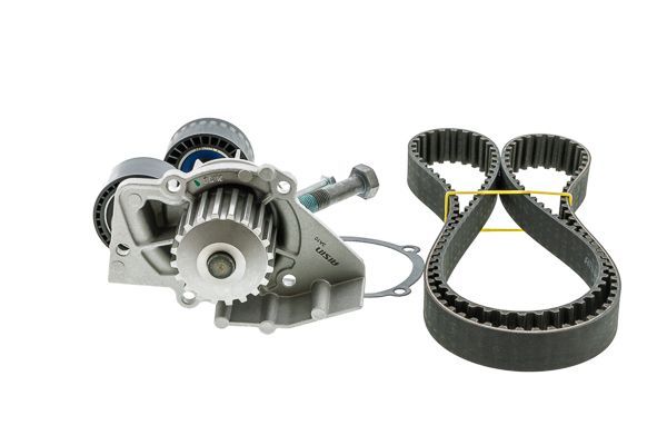 Vandens siurblio ir paskirstymo diržo komplektas AISIN TKS-901