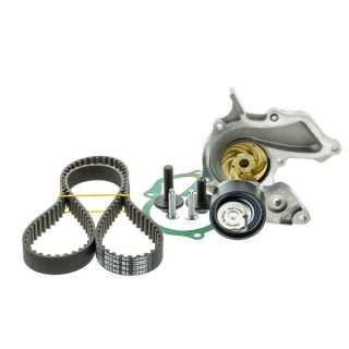 Vandens siurblio ir paskirstymo diržo komplektas AISIN TKV-911
