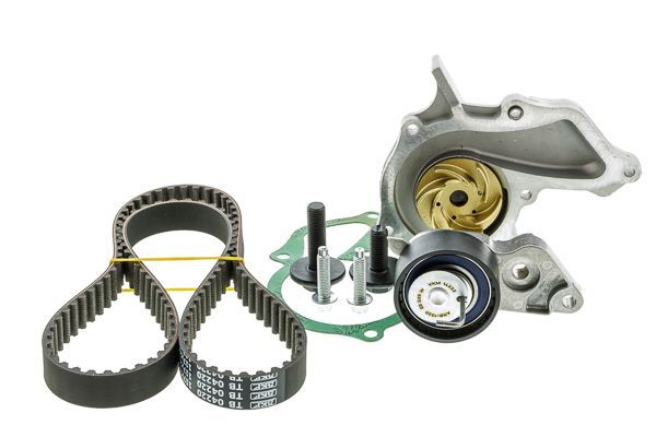 Vandens siurblio ir paskirstymo diržo komplektas AISIN TKV-911