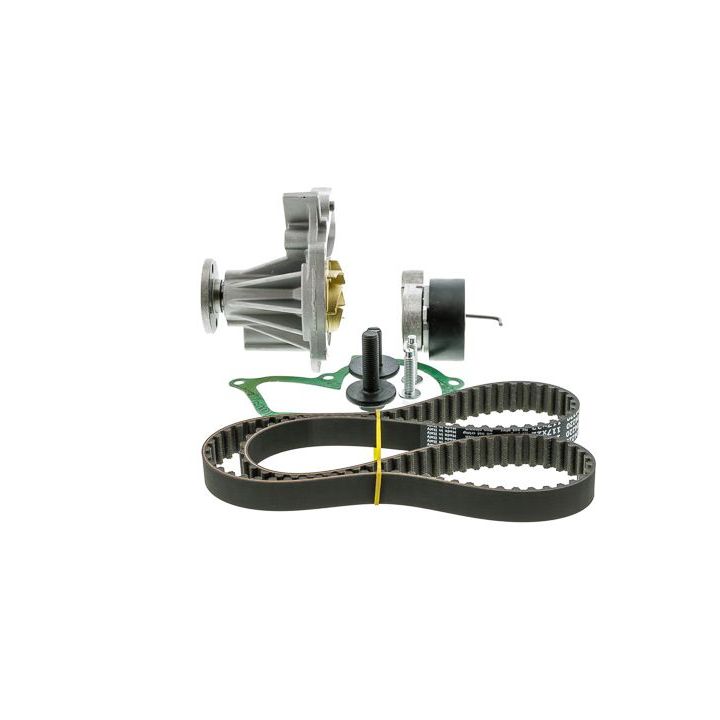 Vandens siurblio ir paskirstymo diržo komplektas AISIN TKV-911