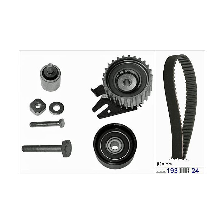 Paskirstymo diržo komplektas HEPU 20-1820