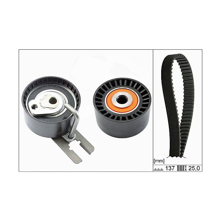 Paskirstymo diržo komplektas HEPU 20-1912